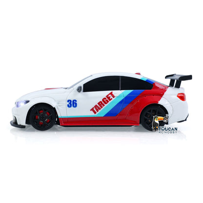 TOUCAN RC HOBBY US Stock JIABAILE 25KM/H 4X4 1/36 RC Drift Car 3611A Gyroscope Carbon Fiber Chassis Plate Indoor Outdoor Mini Racing Car LED Battery Radio