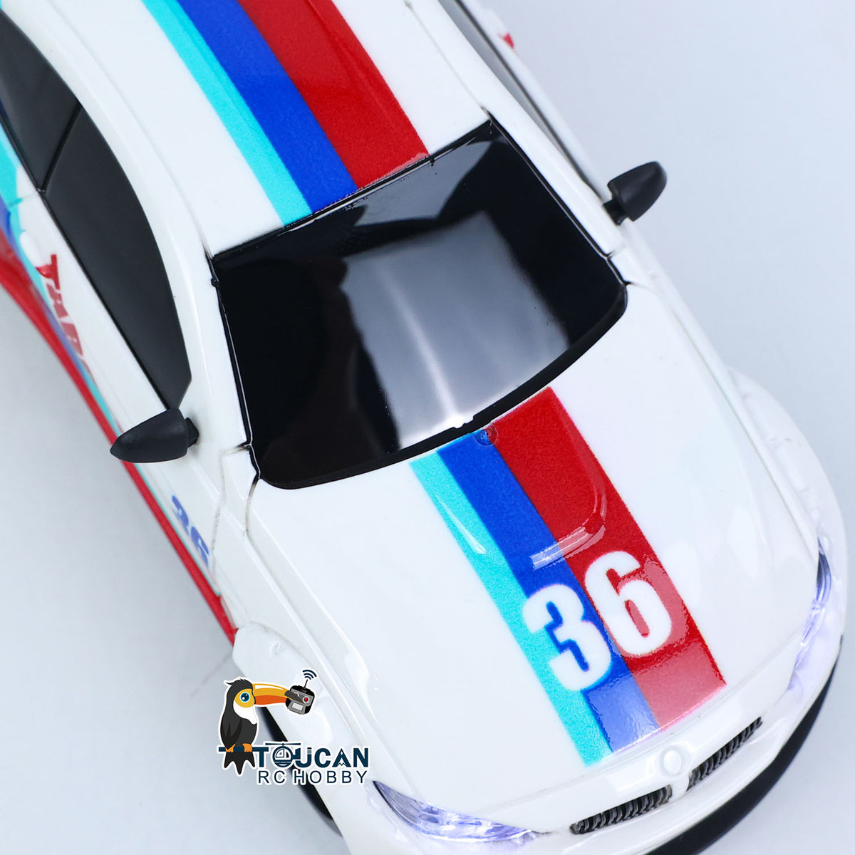 TOUCAN RC HOBBY US Stock JIABAILE 25KM/H 4X4 1/36 RC Drift Car 3611A Gyroscope Carbon Fiber Chassis Plate Indoor Outdoor Mini Racing Car LED Battery Radio