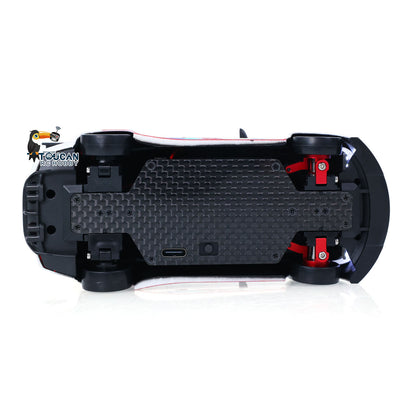 TOUCAN RC HOBBY US Stock JIABAILE 25KM/H 4X4 1/36 RC Drift Car 3611A Gyroscope Carbon Fiber Chassis Plate Indoor Outdoor Mini Racing Car LED Battery Radio