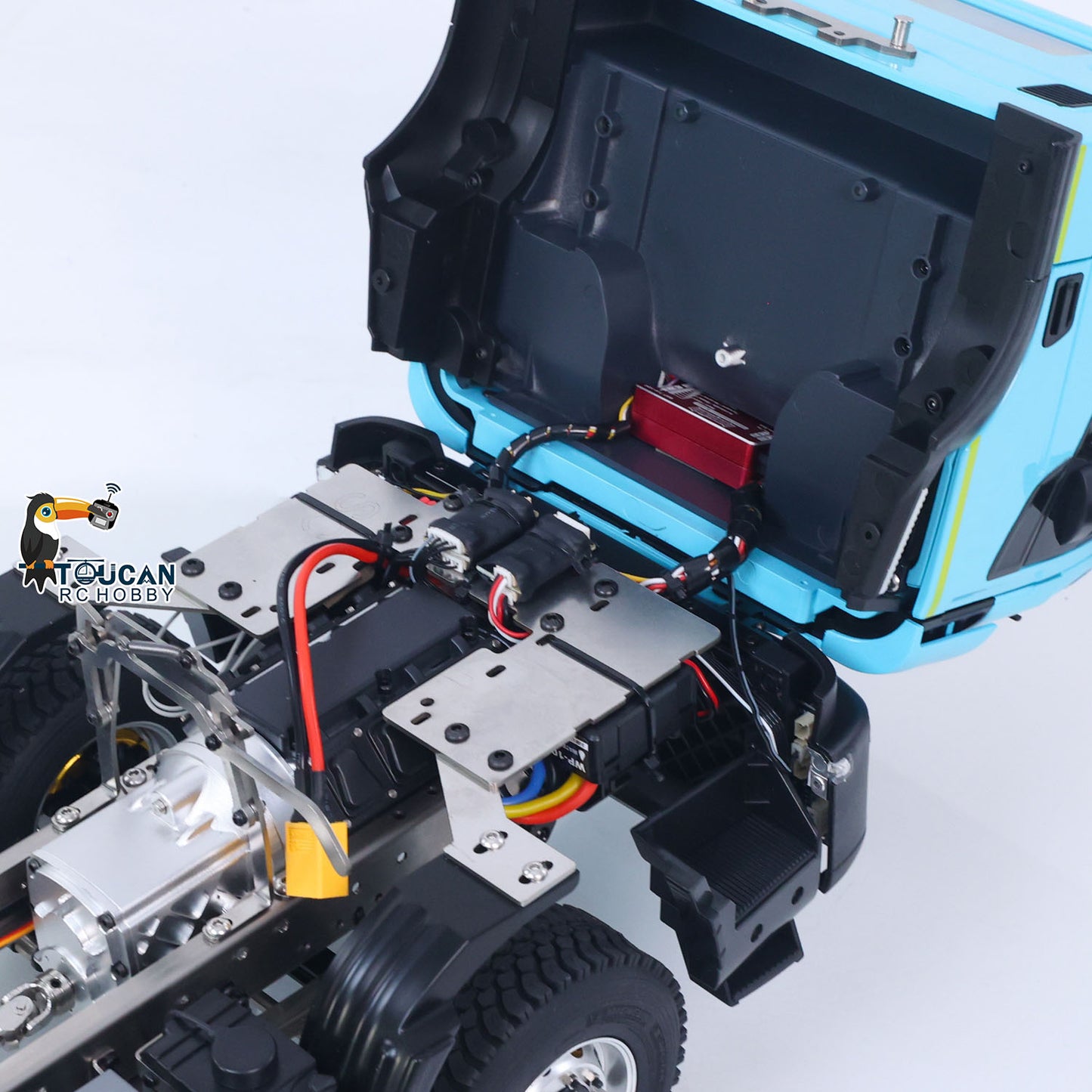 1/14 6x6 RC Tractor Truck 2 Speed Transmission Radio Control Car Sounds Lights
