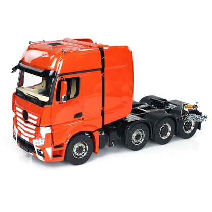 1/14 Metal 8x8 RC Tractor Truck Remote Control Car Differential Lock Motor Servo 3-speed Transmission 680x230x310MM