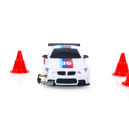 TOUCAN RC HOBBY US Stock JIABAILE 25KM/H 4X4 1/36 RC Drift Car 3611A Gyroscope Carbon Fiber Chassis Plate Indoor Outdoor Mini Racing Car LED Battery Radio