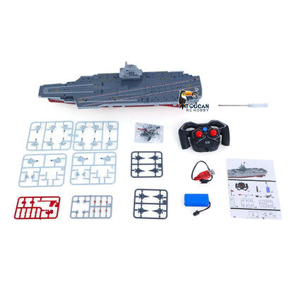 2.4GHz RC High Speed Boat Remote Control Aircraft Carrier Warship S19 Electric Water Toys RTR Battery Dual Motor USB Charge