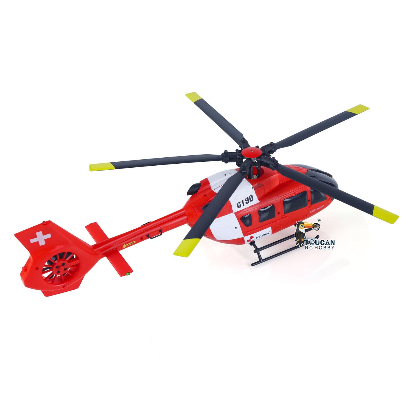 US Stock 1/30 RC ERA 2.4G 6CH Remote Control Helicopter C190 H145 6-Axis Gyro Optical Flow Localization Altitude Hold Flybarless RTF