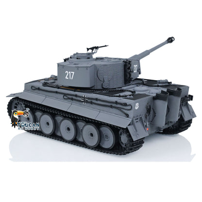UK Stock Taigen 1/24 RC Battle Tank Tiger I Remote Control Military Tanks Infrared Combat