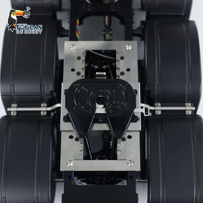 1/14 Metal 8x8 RC Tractor Truck Remote Control Car Differential Lock Motor Servo 3-speed Transmission 680x230x310MM