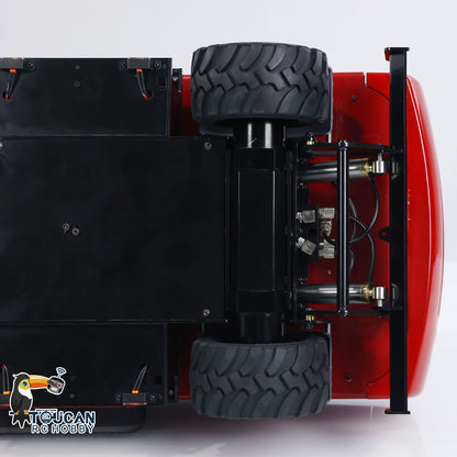TOUCAN RC HOBBY MTModel 946-3 1/14 Metal RC Hydraulic Excavator Clamshell Bucket 8-ways Reserving Valves Ripper Sound Light for Model Enthusiasts