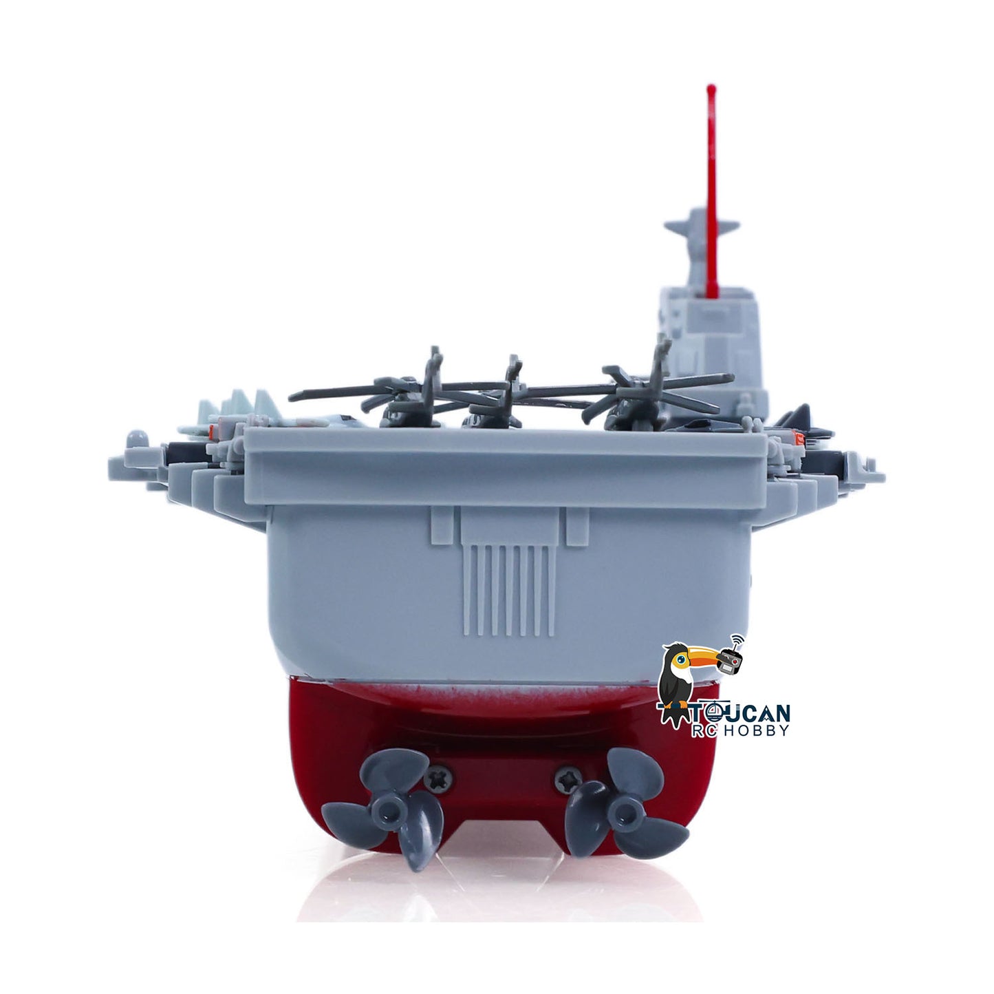 2.4GHz RC High Speed Boat Remote Control Aircraft Carrier Warship S19 Electric Water Toys RTR Battery Dual Motor USB Charge