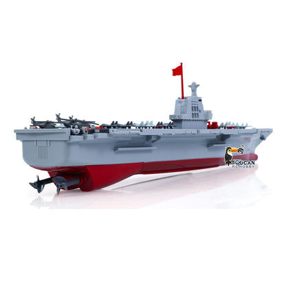 2.4GHz RC High Speed Boat Remote Control Aircraft Carrier Warship S19 Electric Water Toys RTR Battery Dual Motor USB Charge