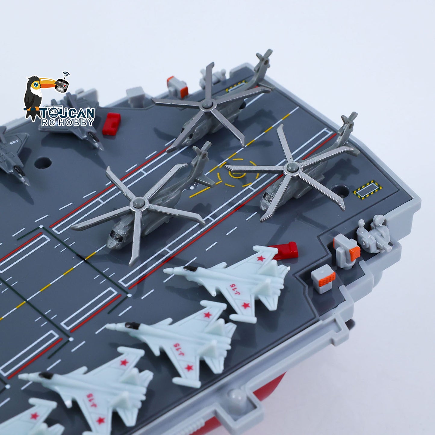 2.4GHz RC High Speed Boat Remote Control Aircraft Carrier Warship S19 Electric Water Toys RTR Battery Dual Motor USB Charge