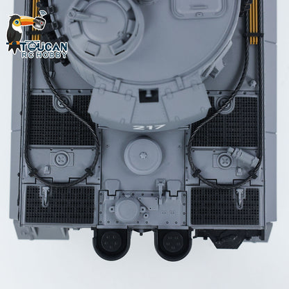 UK Stock Taigen 1/24 RC Battle Tank Tiger I Remote Control Military Tanks Infrared Combat