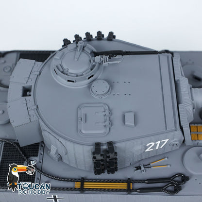 UK Stock Taigen 1/24 RC Battle Tank Tiger I Remote Control Military Tanks Infrared Combat