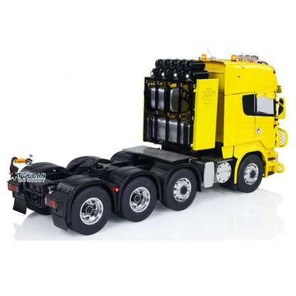 TOUCAN Metal Chassis 1/14 RC Tractor Truck 8X8 Radio Control Car Model Light Sound