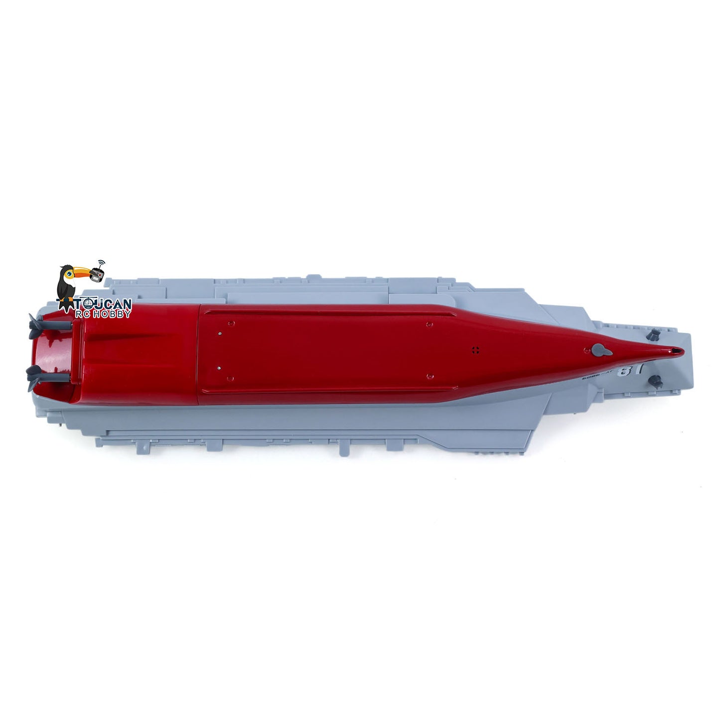 2.4GHz RC High Speed Boat Remote Control Aircraft Carrier Warship S19 Electric Water Toys RTR Battery Dual Motor USB Charge