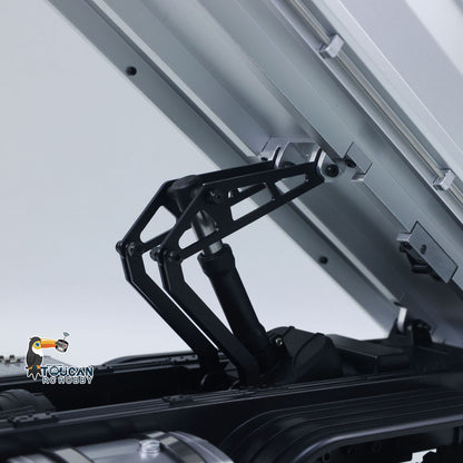 Fast Free Shipping 1/14 HUINA 1598 2.4G Remote Control Dumper 6*6 Engineering Transport Vehicle Lifting Rod Tipper Car Light Sound Battery Toys