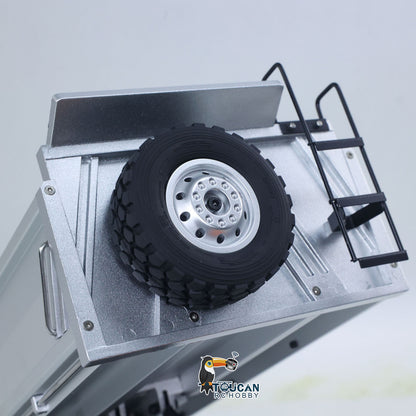 Fast Free Shipping 1/14 HUINA 1598 2.4G Remote Control Dumper 6*6 Engineering Transport Vehicle Lifting Rod Tipper Car Light Sound Battery Toys