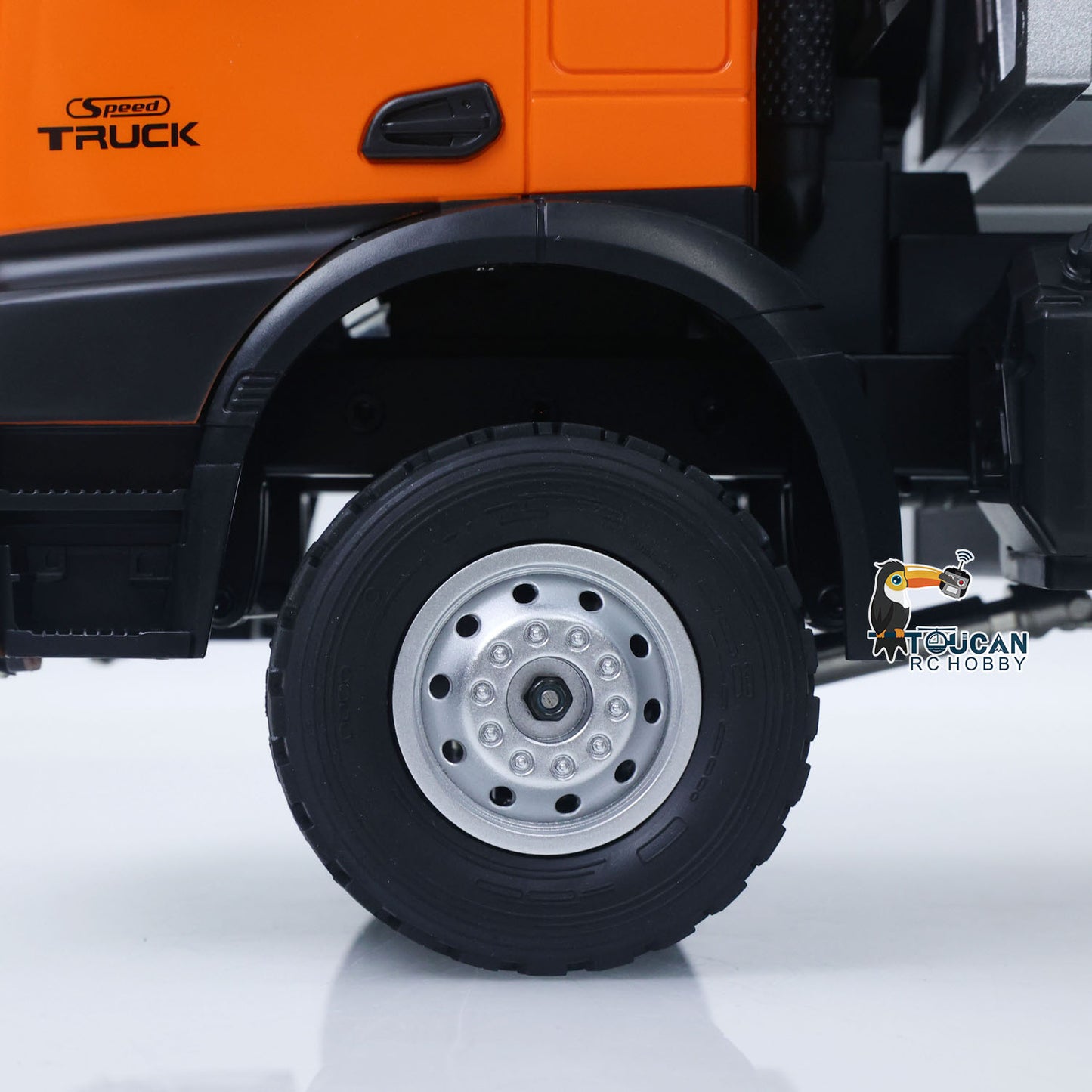 US Stock 1/14 HUINA 1598 2.4G Remote Control Dumper 6*6 Engineering Transport Vehicle Lifting Rod Tipper Car Light Sound Battery Toys