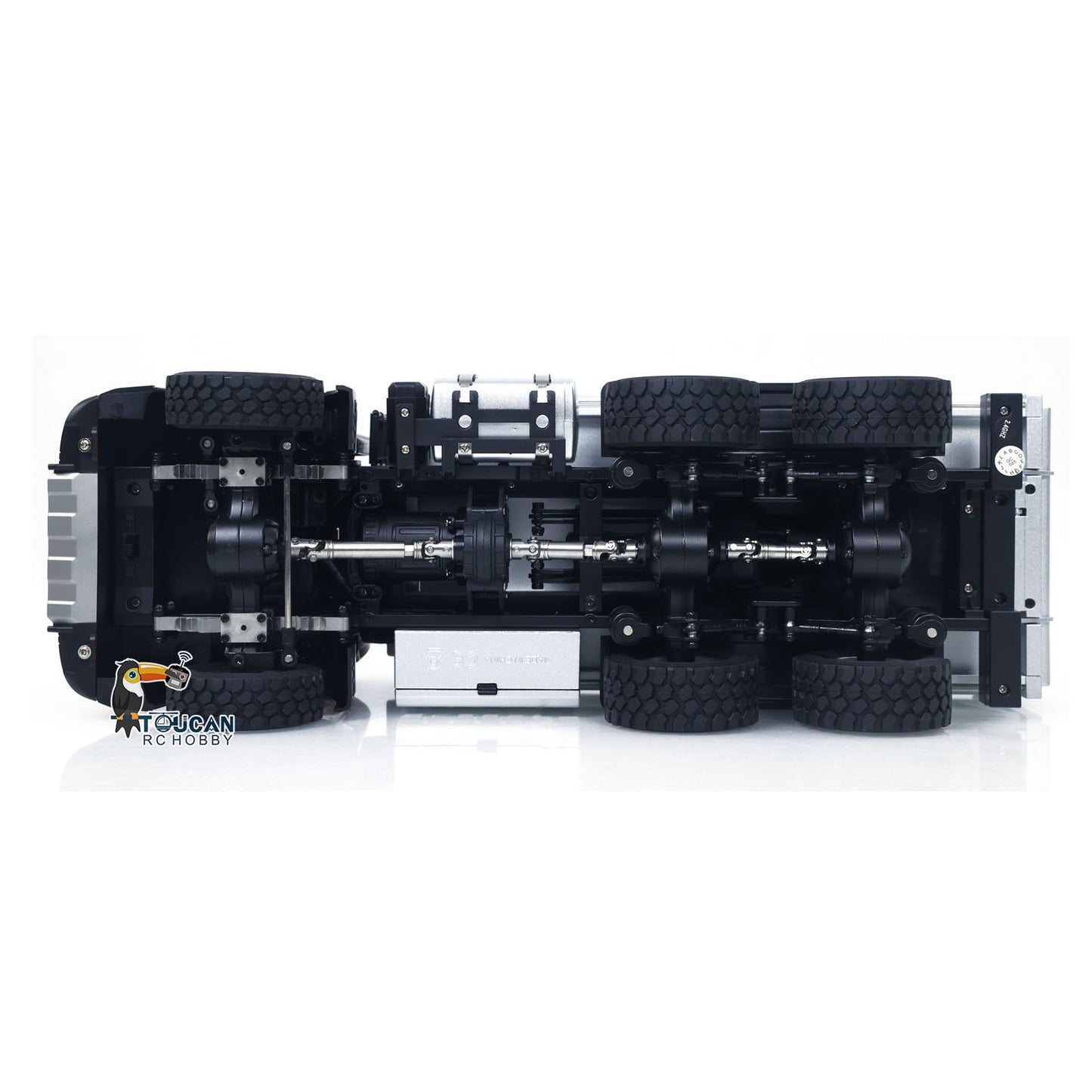 US Stock 1/14 HUINA 1598 2.4G Remote Control Dumper 6*6 Engineering Transport Vehicle Lifting Rod Tipper Car Light Sound Battery Toys