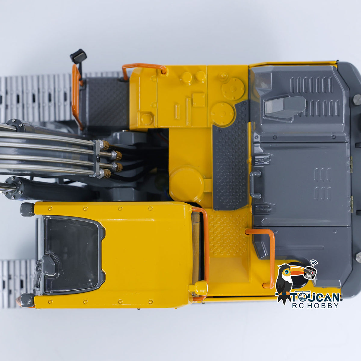 Auf Lager TOUCAN RC HOBBY Double E EC160E 1/14 RC Hydraulikbagger E111 Legierung ferngesteuerter Bagger DIY Auto Hobby Modell Servomotor ESC