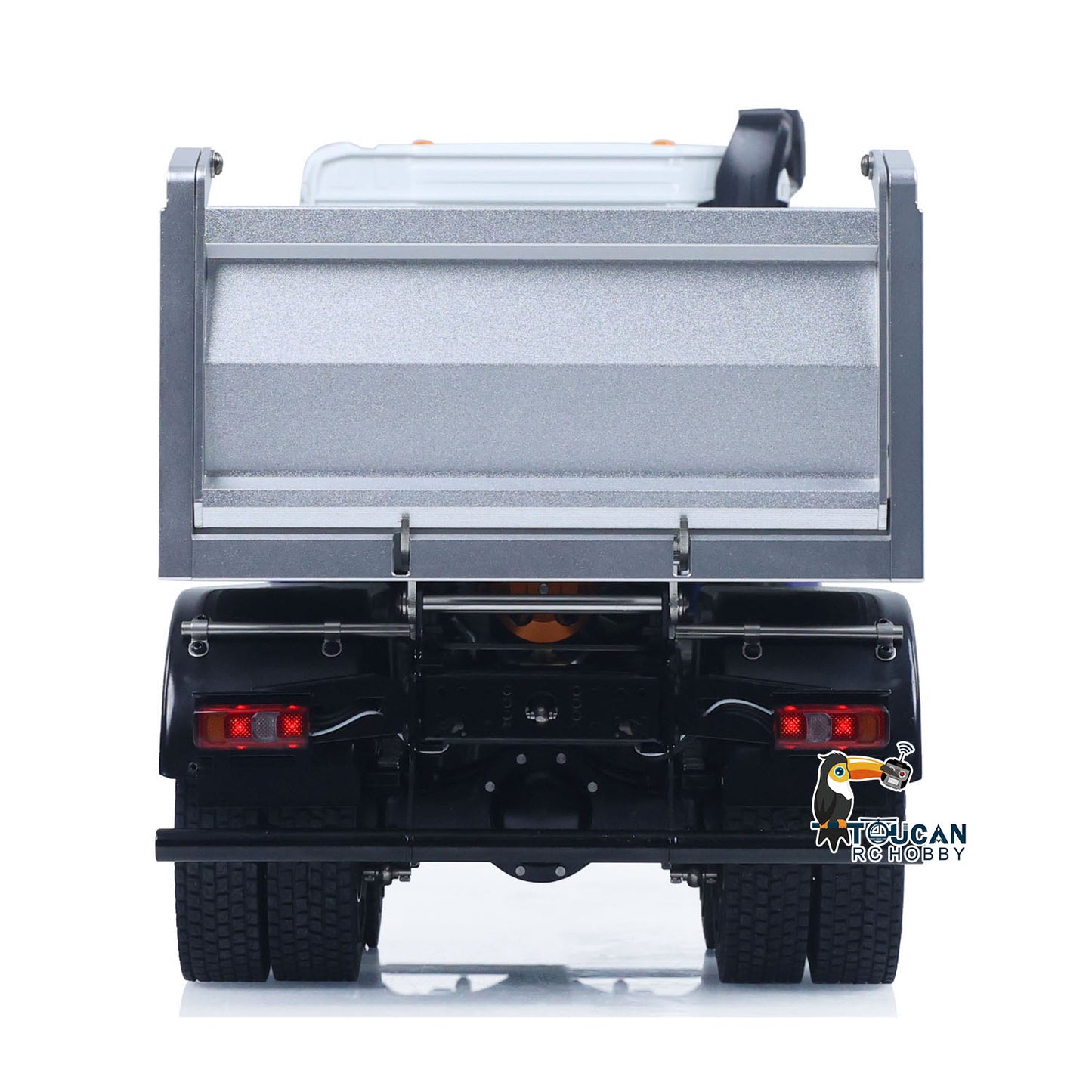 6X6 Metal Chassis RTR 1/14 Radio Controlled Hydraulic Tipper RC Dump Truck NO Lock Light Sound Radio Battery Construction Car