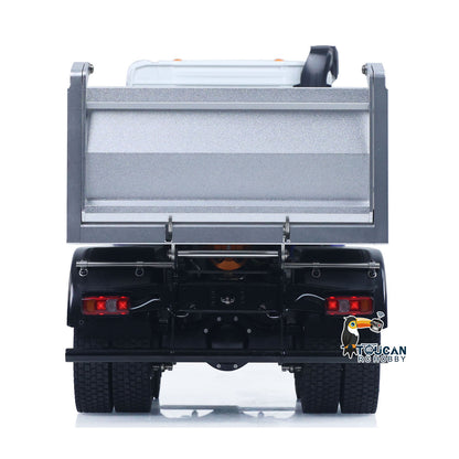 6X6 Metal Chassis RTR 1/14 Radio Controlled Hydraulic Tipper RC Dump Truck NO Lock Light Sound Radio Battery Construction Car