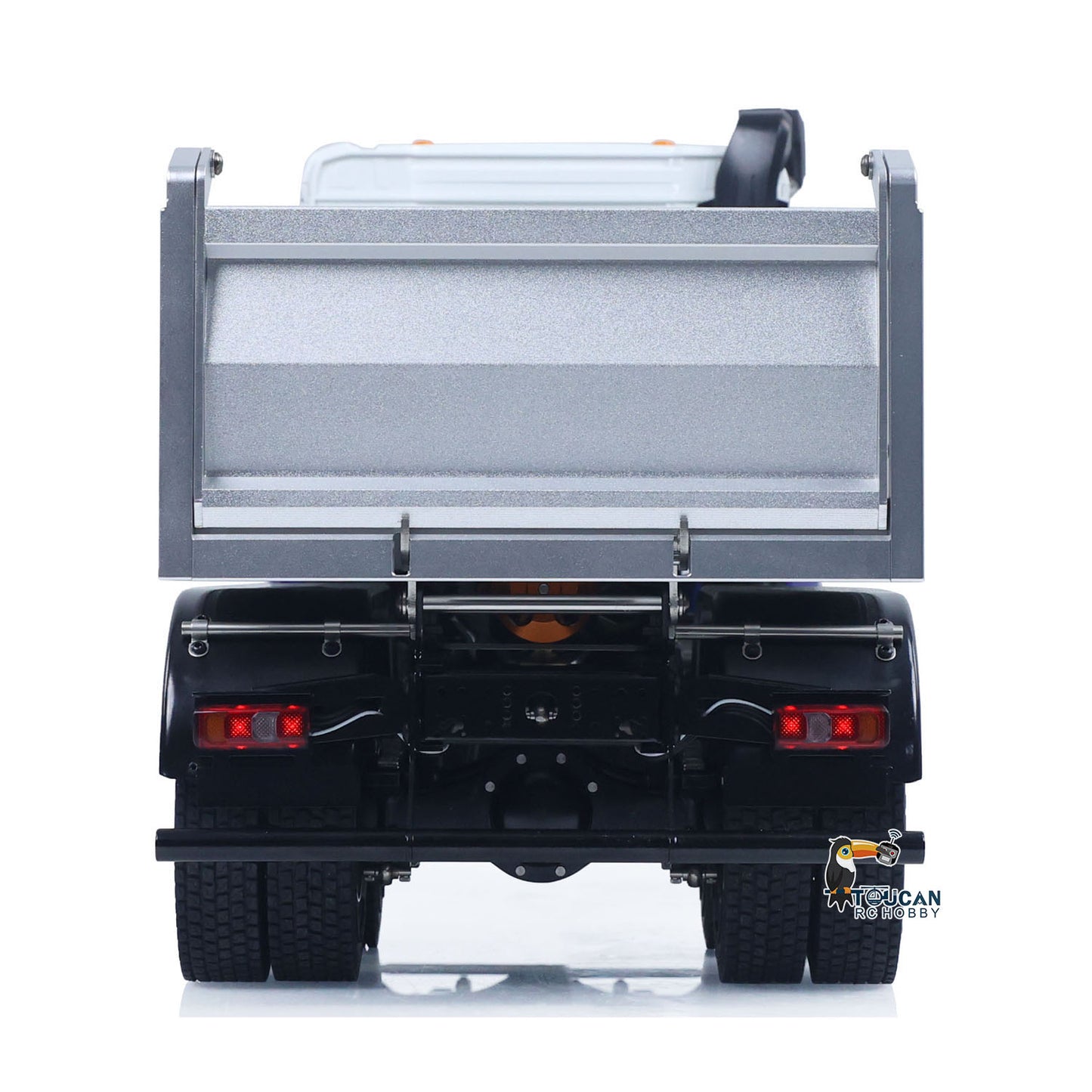 6X6 Metal Chassis RTR 1/14 Radio Controlled Hydraulic Tipper RC Dump Truck NO Lock Light Sound Radio Battery Construction Car