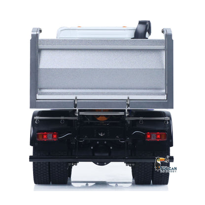 6X6 Metal Chassis RTR 1/14 Radio Controlled Hydraulic Tipper RC Dump Truck NO Lock Light Sound Radio Battery Construction Car