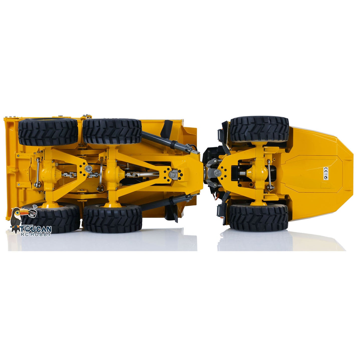 In Stock Double E A40G 1/16 Hydraulic RC Articulated Truck Metal RTR Dump Radio Controlled Car Construction Vehicle Hobby Model RTR