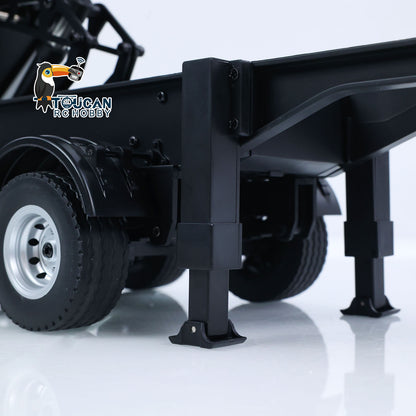 Fast Free Shipping for EU HUINA 1/18 Electric Lifting Remote Control Semi Dump Trailer for RC Tractor Truck 1501 Tail Light Support Leg