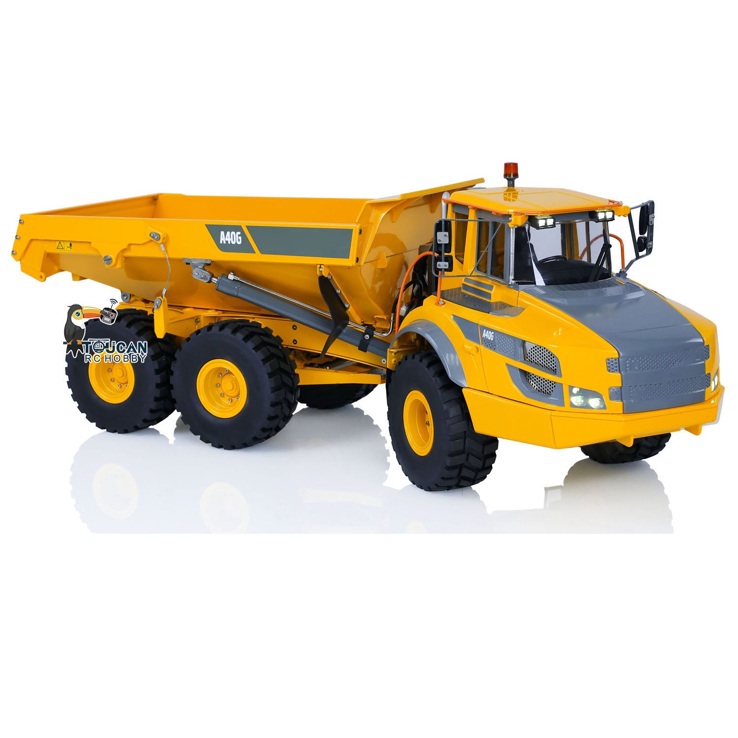 Double E A40G 1/16 Hydraulic RC Articulated Truck Metal RTR Dump