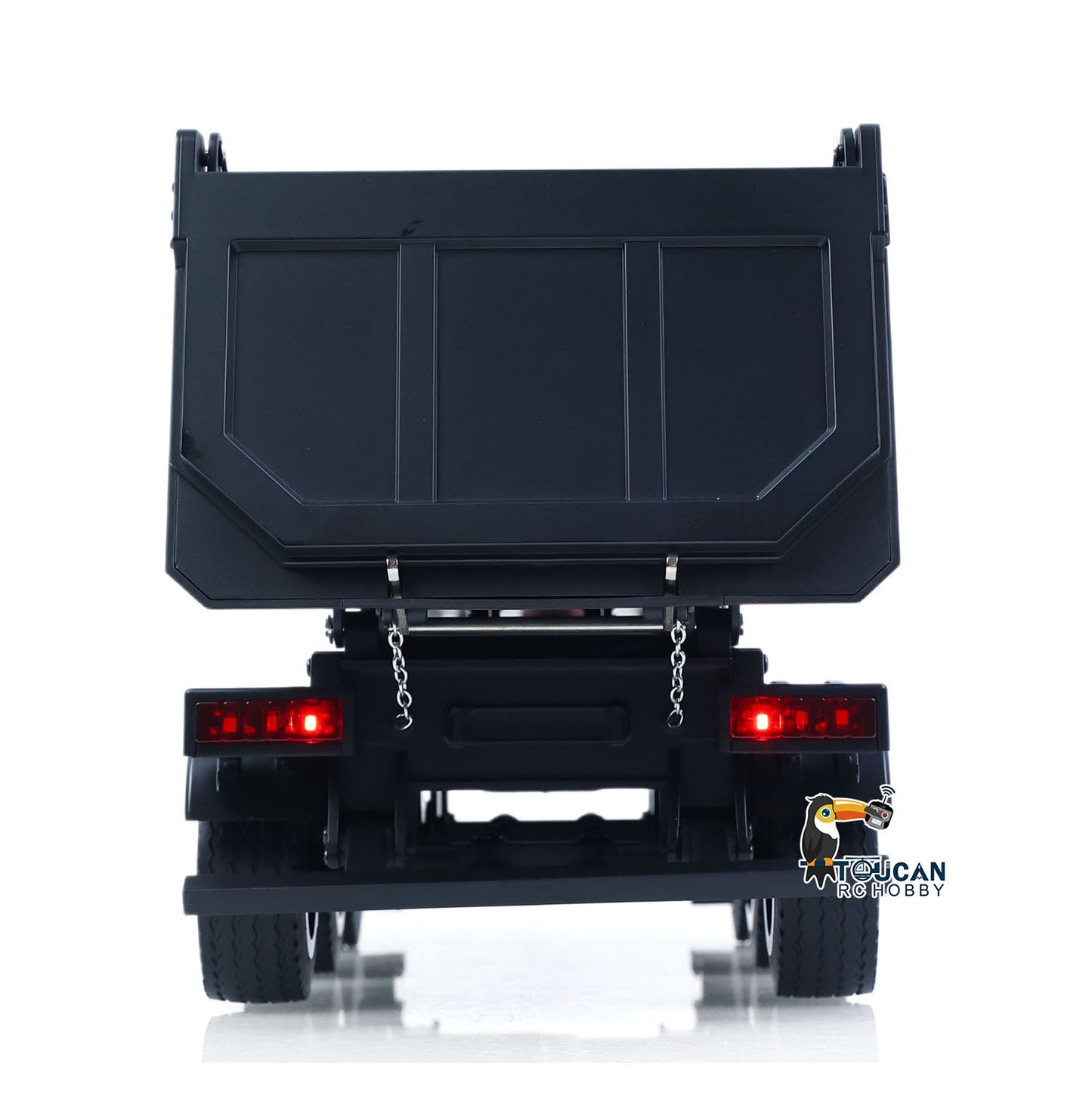 Fast Free Shipping for EU HUINA 1/18 Electric Lifting Remote Control Semi Dump Trailer for RC Tractor Truck 1501 Tail Light Support Leg