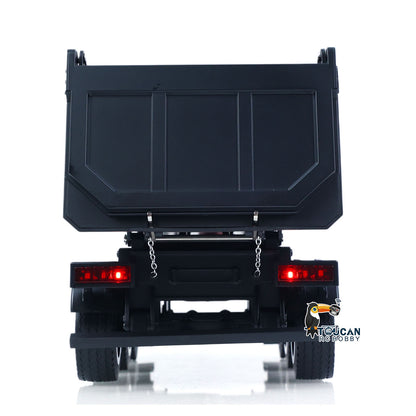 Fast Free Shipping for EU HUINA 1/18 Electric Lifting Remote Control Semi Dump Trailer for RC Tractor Truck 1501 Tail Light Support Leg