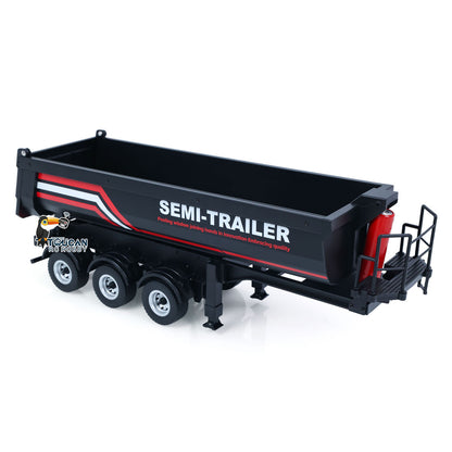 Fast Free Shipping for EU HUINA 1/18 Electric Lifting Remote Control Semi Dump Trailer for RC Tractor Truck 1501 Tail Light Support Leg