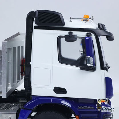 6X6 Metal Chassis RTR 1/14 Radio Controlled Hydraulic Tipper RC Dump Truck NO Lock Light Sound Radio Battery Construction Car