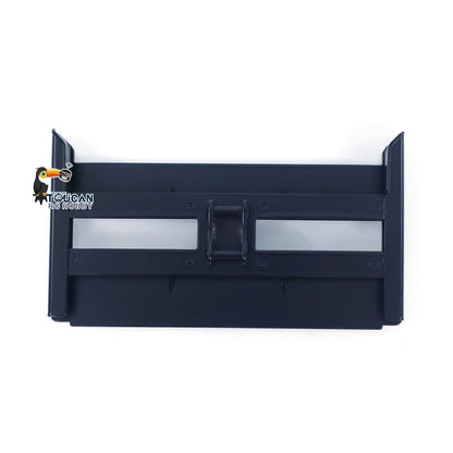 LESU Metal Sieve/Grading/Tilting Bucket Log Grapple Beam Ripper Cultivator Rake for 1/14 Remote Controlled Hydraulic Excavator PC30 B0003