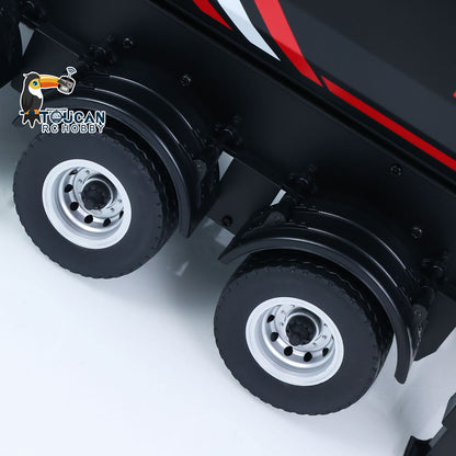 Fast Free Shipping for EU HUINA 1/18 Electric Lifting Remote Control Semi Dump Trailer for RC Tractor Truck 1501 Tail Light Support Leg