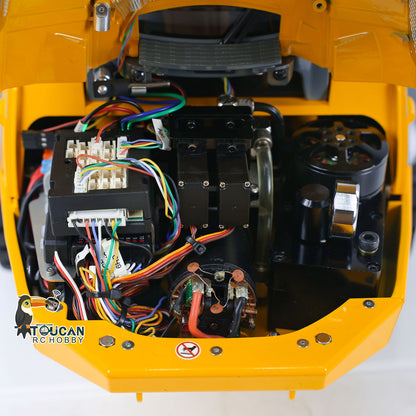 In Stock Double E A40G 1/16 Hydraulic RC Articulated Truck Metal RTR Dump Radio Controlled Car Construction Vehicle Hobby Model RTR