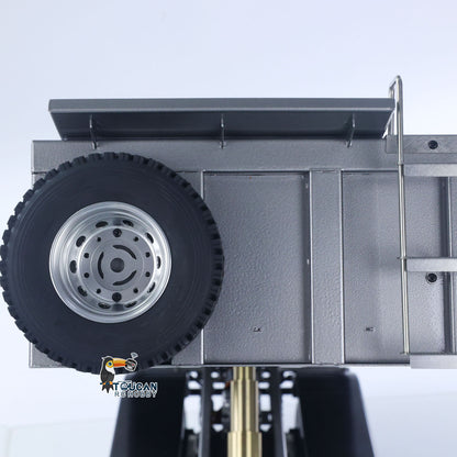 TOUCAN RC HOBBY MODO 26,4 Zoll Metall-Chassis 1/14 RC Hydraulik-Muldenkipper 2-Gang ferngesteuerter Kipper 3363 Achssperren Lauflicht Optional Akku & Ladegerät