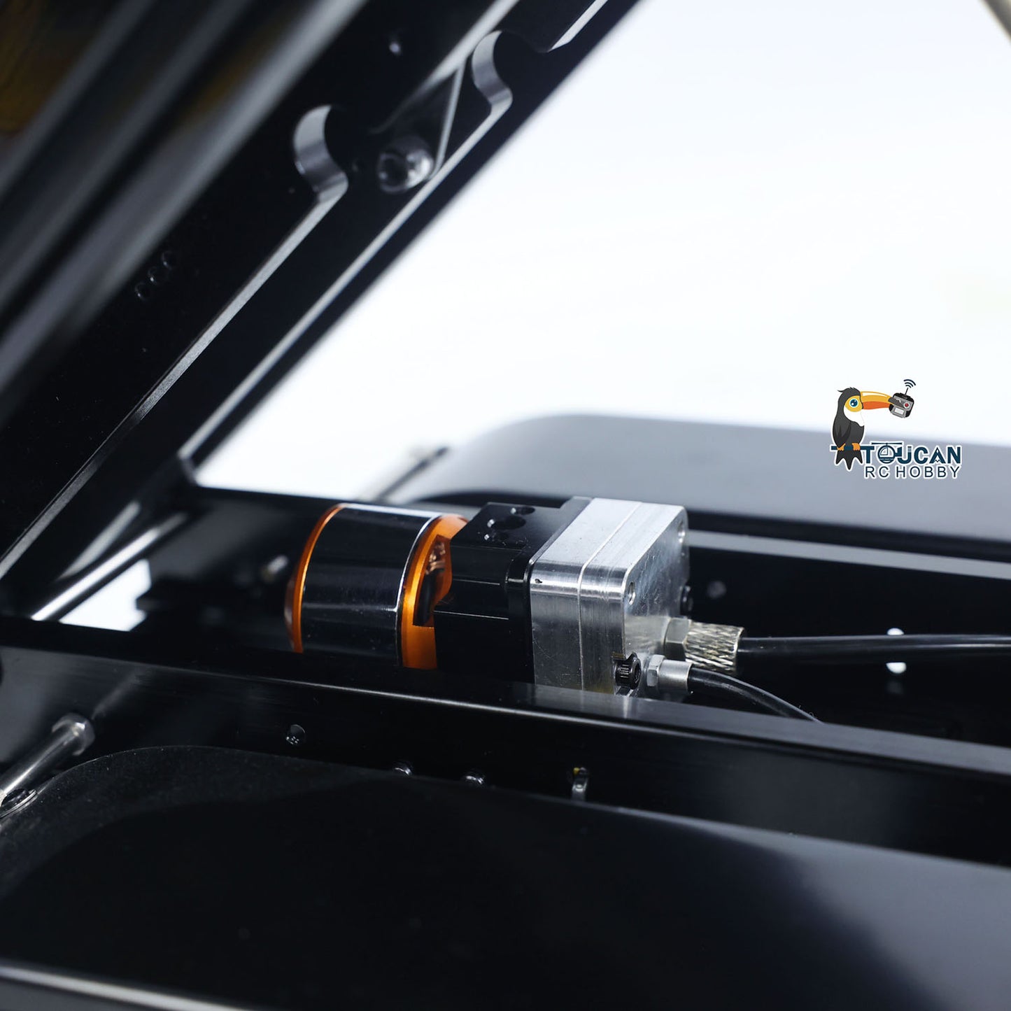 MDMODEL 3348 6x6 Metal Chassis 1/14 RC Hydraulic Dump Truck Remote Control Tipper 2Speed Gearbox Light Sound HotRC Radio