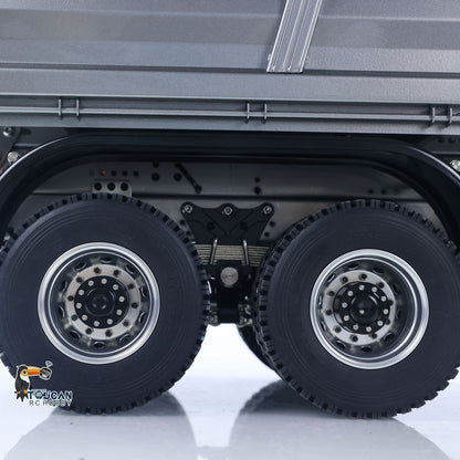 TOUCAN RC HOBBY MODO 26,4 Zoll Metall-Chassis 1/14 RC Hydraulik-Muldenkipper 2-Gang ferngesteuerter Kipper 3363 Achssperren Lauflicht Optional Akku & Ladegerät