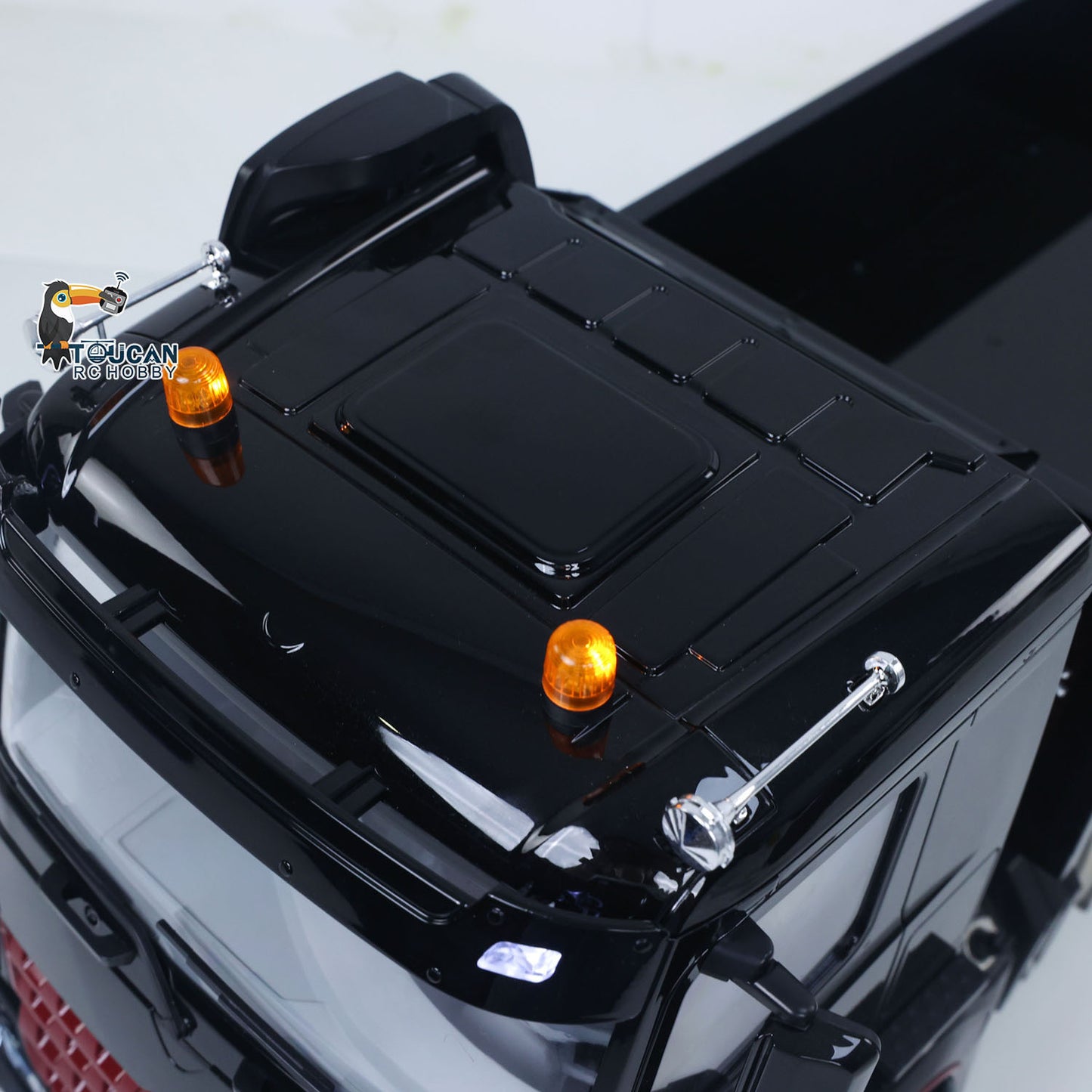 MDMODEL 3348 6x6 Metal Chassis 1/14 RC Hydraulic Dump Truck Remote Control Tipper 2Speed Gearbox Light Sound HotRC Radio