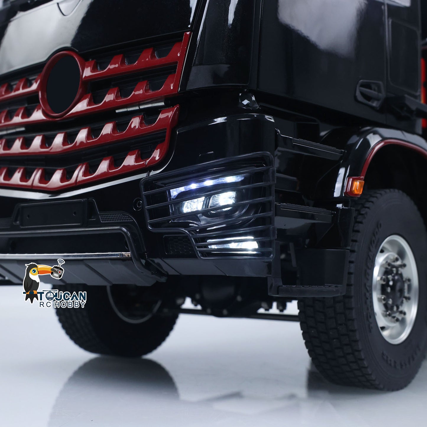 In Stock MDMODEL 3348 6x6 Metal Chassis 1/14 RC Hydraulic Dump Truck Remote Control Tipper 2Speed Gearbox Light Sound HotRC Radio