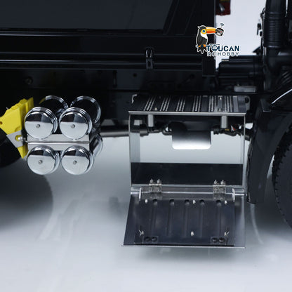 In Stock MDMODEL 3348 6x6 Metal Chassis 1/14 RC Hydraulic Dump Truck Remote Control Tipper 2Speed Gearbox Light Sound HotRC Radio