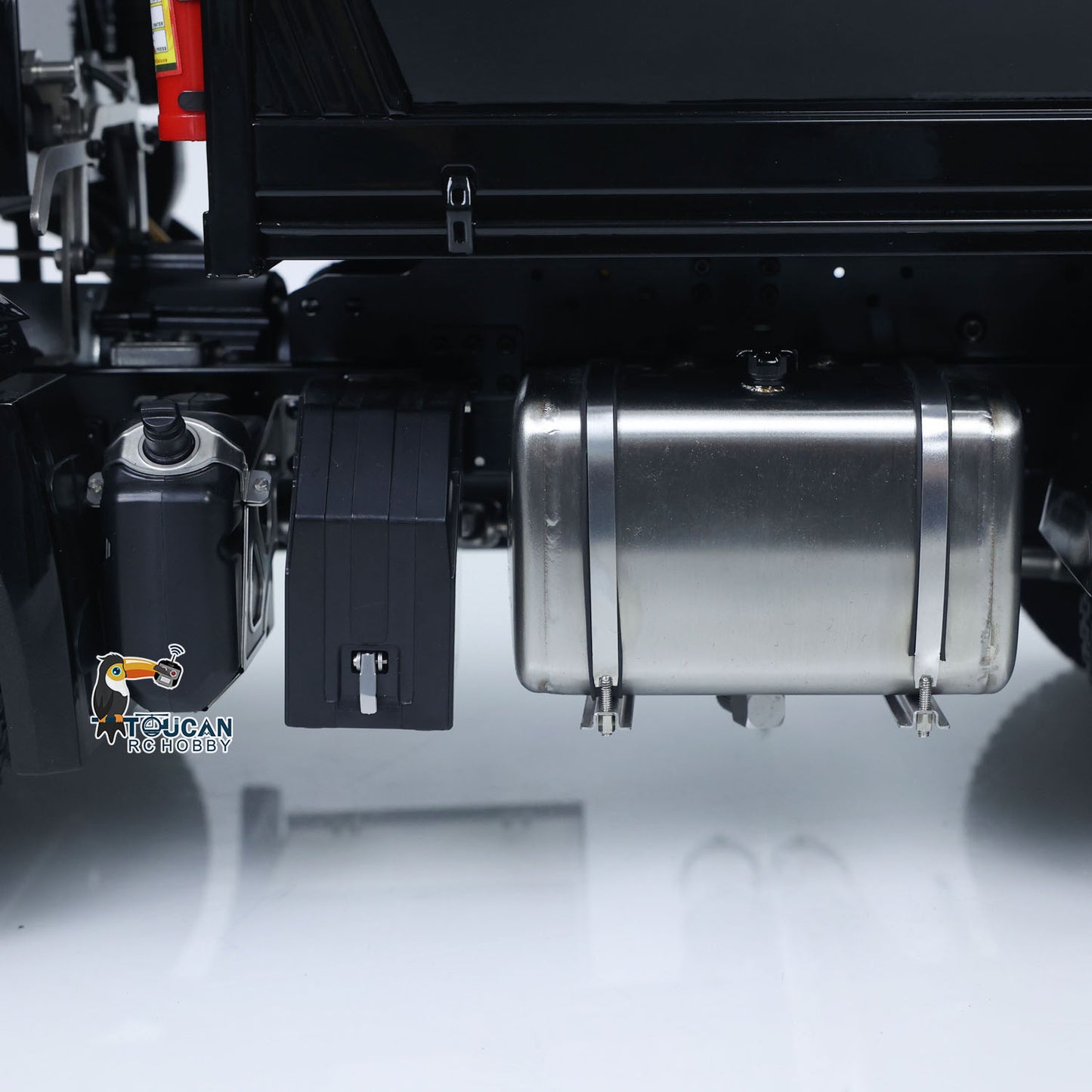 MDMODEL 3348 6x6 Metal Chassis 1/14 RC Hydraulic Dump Truck Remote Control Tipper 2Speed Gearbox Light Sound HotRC Radio