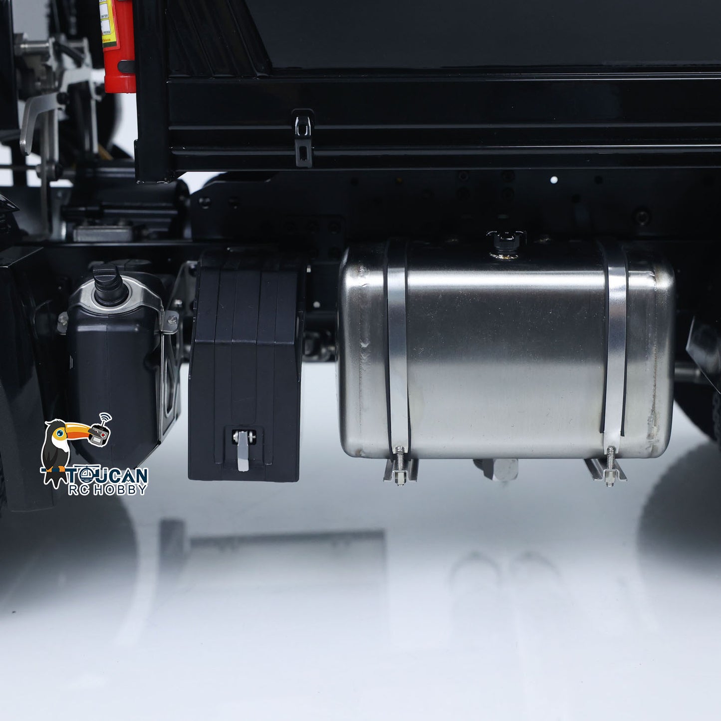 In Stock MDMODEL 3348 6x6 Metal Chassis 1/14 RC Hydraulic Dump Truck Remote Control Tipper 2Speed Gearbox Light Sound HotRC Radio