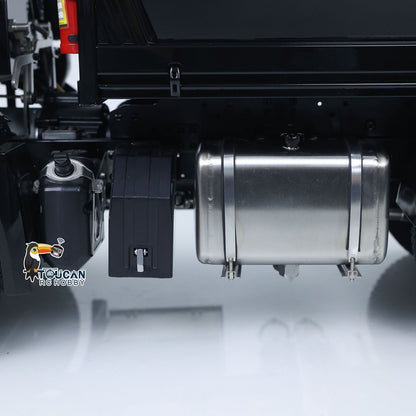 In Stock MDMODEL 3348 6x6 Metal Chassis 1/14 RC Hydraulic Dump Truck Remote Control Tipper 2Speed Gearbox Light Sound HotRC Radio