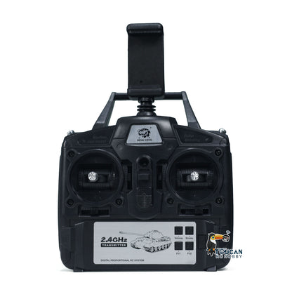 TUSK I TOUCAN 1:16 Metal M1A2 Abrams RC Tank 360 Turret Rotation IR Barrel Elevation Recoil Dual Smoke Units Electric Periscope