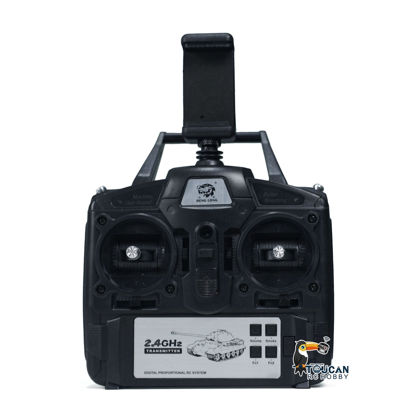 TOUCAN TUSK II 1/16 Metal Remote Control Tank 3918 Abrams M1A2 IR Dual Flow Gearbox Turret 360 Rotation Barrel Recoil Elevation