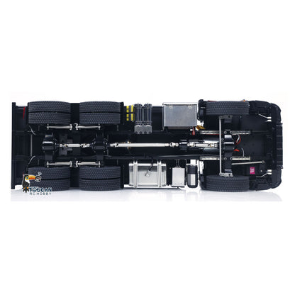 6X6 Metal Chassis 3348 RC Hydraulic Dumper 1/14 Radio Controlled Tipper NO Lock Light Sound Radio Battery Construction Truck RTR