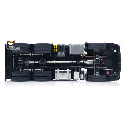 6X6 Metal Chassis 3348 RC Hydraulic Dumper 1/14 Radio Controlled Tipper NO Lock Light Sound Radio Battery Construction Truck RTR